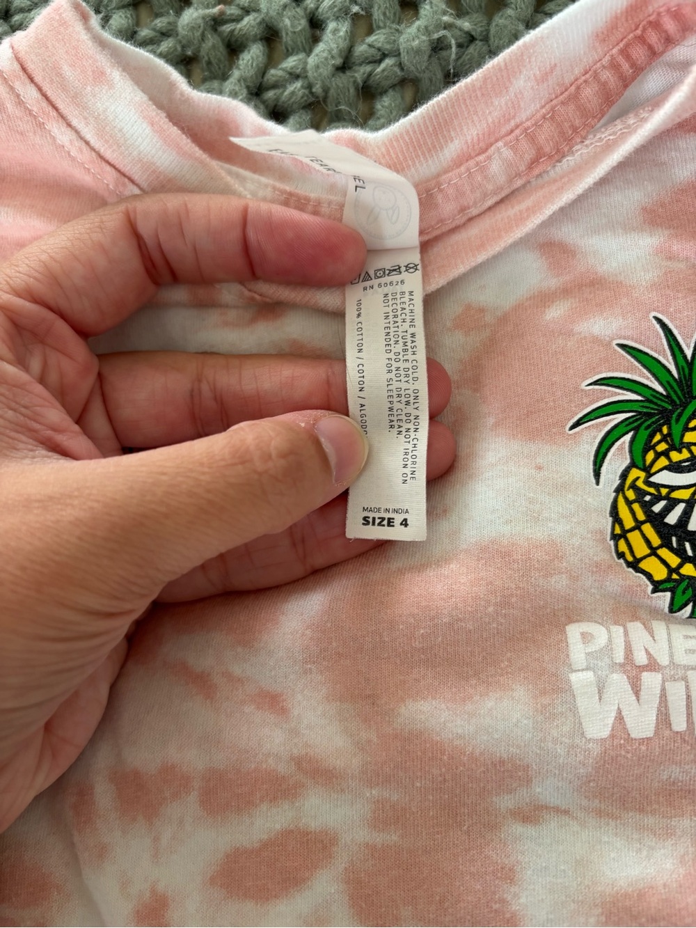 pineapple willys PCB tie dye tee for toddler - Picture 2 of 5